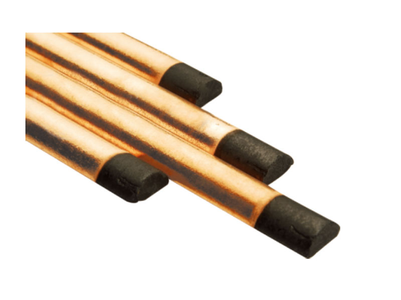 Half Round Copper-Coated Gouging Carbon Rods(D.C.)